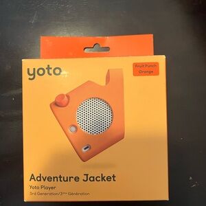 New Yoto Adventure Jacket - Fruit Punch Orange (3rd generation)